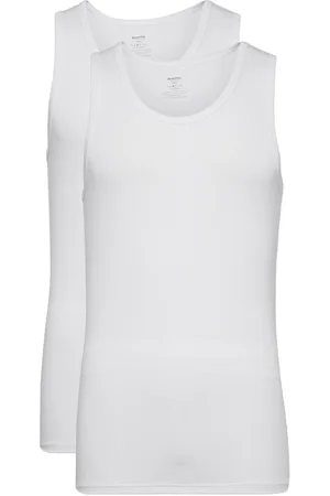Resteröds Tanktop 2-Pack Bamboo Fsc White