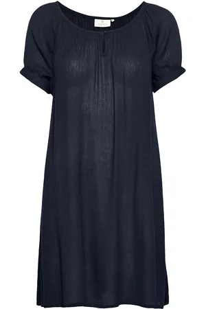 Kaffe Amber Ss Tunic Blue