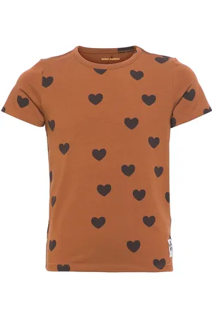 Mini Rodini Basic Hearts Ss Tee Tencel™