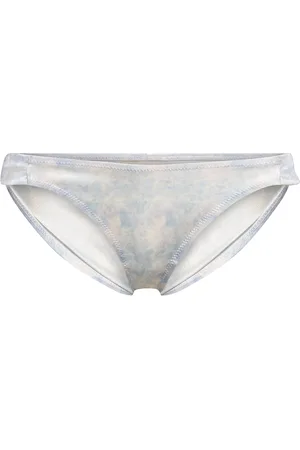 OW Aqua Bikini Bottom Patterned