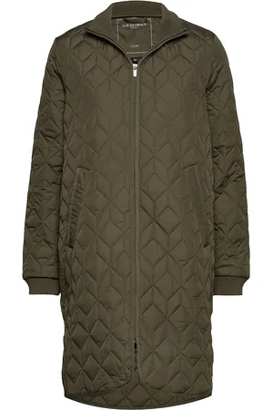 Ilse Jacobsen Padded Quilt Coat Green