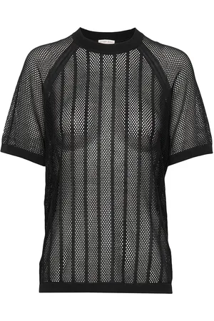 Filippa K Cotton Mesh Knit Top