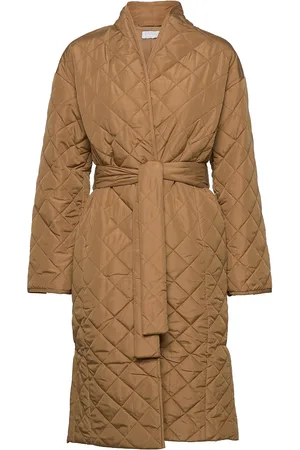 Enkel Studio Recycled Quilt Coat Brown