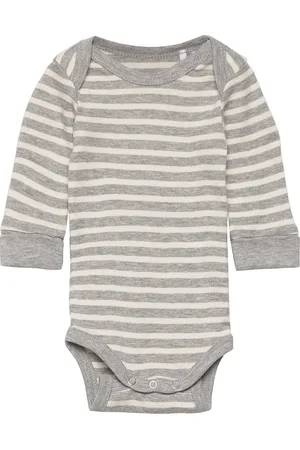 Little B Baby Body Long Sleeve Cotton Patterned