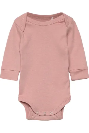 Little B Baby Body Long Sleeve Cotton Pink