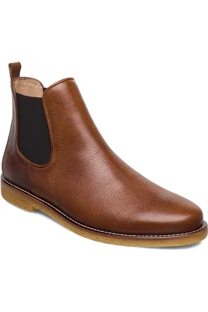 ANGULUS Booties - Flat - With Elastic Brown