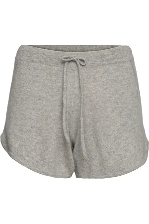 Davida Cashmere Shorts Grey