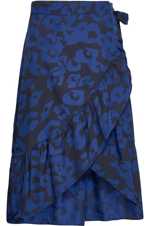 Svea Wrap Skirt Patterned