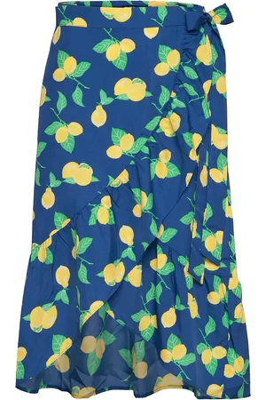 Svea Wrap Skirt Patterned