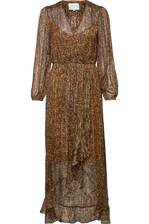 Dante 6 Flirty Print Long Dress Patterned