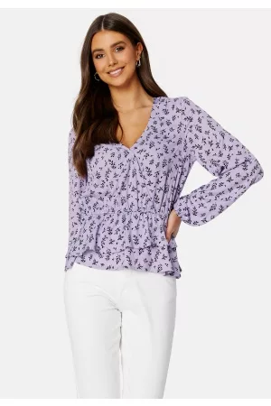 Happy Holly Serene wrap blouse 32/34