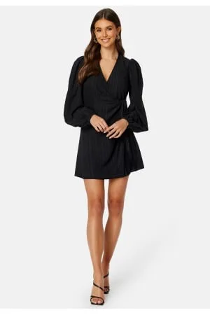 BUBBLEROOM Axelle Wrap Dress XS