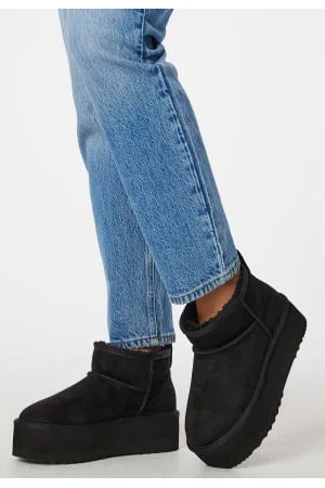 BUBBLEROOM Bernice Mini Platform Boots 40