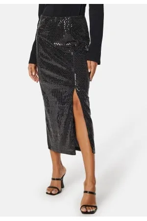 Y.A.S Darkness HW Midi Skirt S