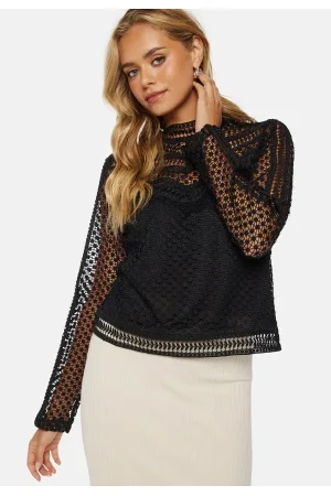 Y.A.S Alberta LS New Lace Top M