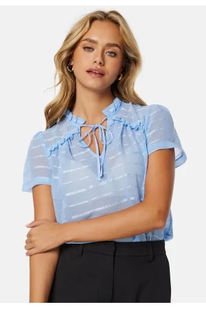 Happy Holly Dorine Blouse Light blue 32/34