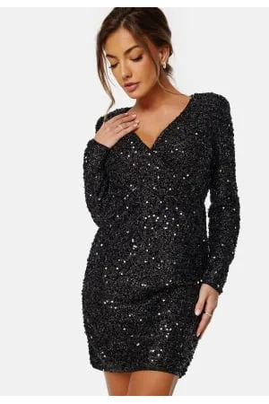VILA Cava Sequin Dress 38