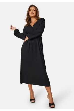 BUBBLEROOM Structure Button Midi Dress S