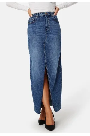 Pieces® Pcjessie high waist ankle denim skirt M