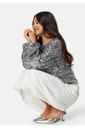 VILA Vimagga L/S Sequins Top XS