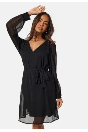 VILA Vifalia smock V-neck L/S dress 40