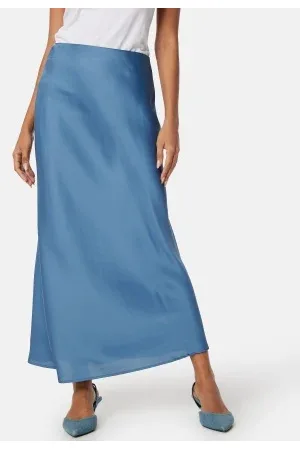 VILA Viellette high waist long skirt 36