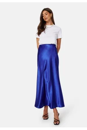 BUBBLEROOM Nicolette Satin Skirt S