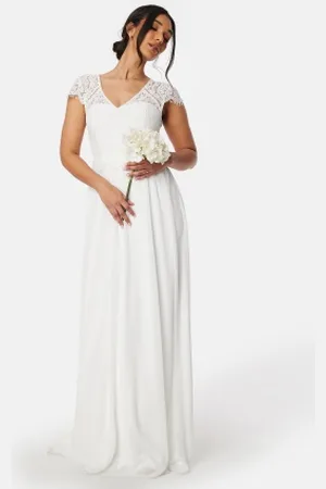 BUBBLEROOM Open Back Lace Gown 50