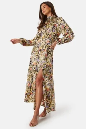 BUBBLEROOM Nagini Printed Dress 34