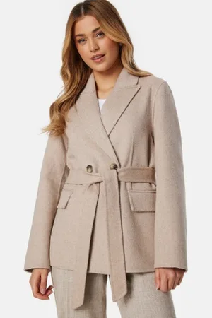 SELECTED Tara Handmade Jacket Sandshell Detail:Melange 38