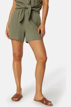 Pieces® Pcvinsty HW Linen Shorts XL