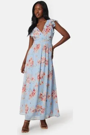 VILA Vikarin V-Neck ankle dress 40