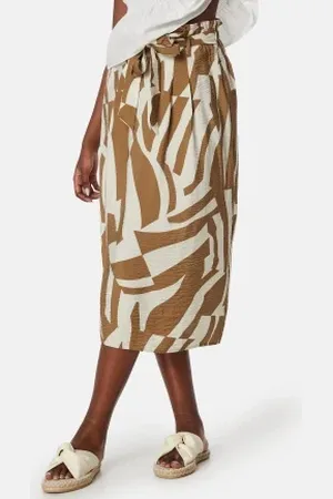 VILA Vidogma uma RW paperbag midi skirt 34