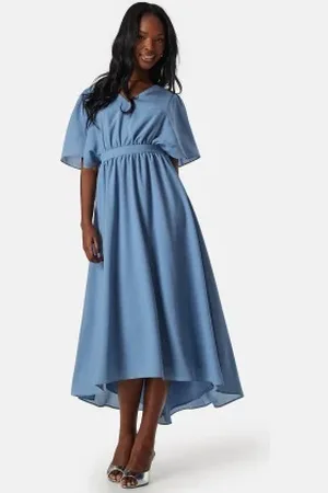 VILA Mirage 2/4 V-Neck Ankle Dress 38