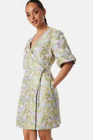 Y.A.S Panja SS Wrap Dress XS