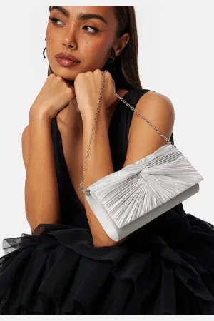 BUBBLEROOM Knot Clutch Silver Onesize