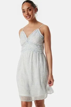 VERO MODA Vmsmilla singlet V frill dress M