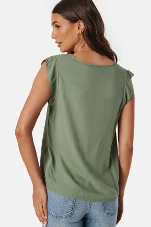 Pieces® Pcnya SL V-Neck Top XS
