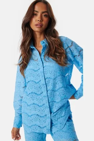 Y.A.S Larisso LS Lace Shirt XS