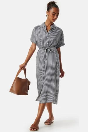 VERO MODA Bumby SS Calf Shirt Dress S
