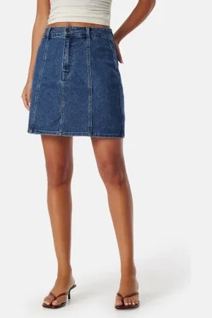 Object Objcarol Denim Short Skirt Denim M