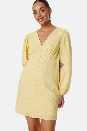 VERO MODA Vmamanda LS V-Neck short dress XS
