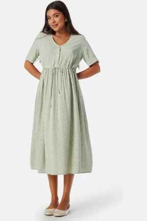 Pieces® Pctala String Tie Midi Dress M