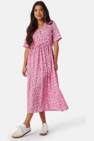 Pieces® Pctala String Tie Midi Dress XS