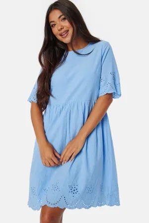 Pieces® Pcalmina Embroidery Dress L