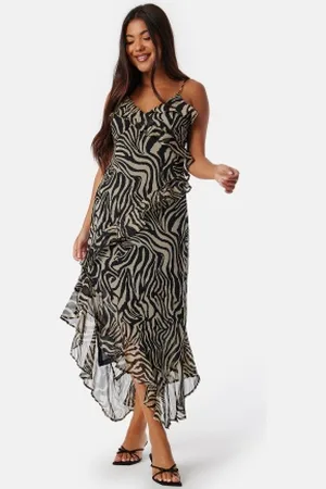 ONLY Onlasta life strap frill ankel dress XS