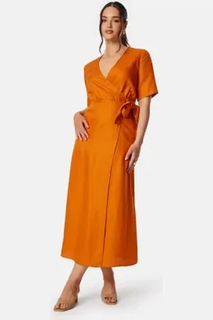 SELECTED Slfallesandra Ankle Wrap Dress 34