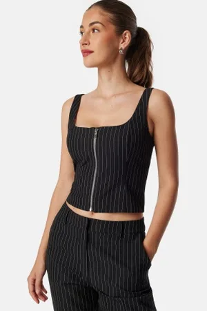 BUBBLEROOM Zip Bustier Top 34