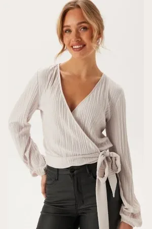 BUBBLEROOM Jolie Wrap Top S
