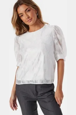 Pieces® Pcnala 2/4 JAQUARD TOP JAQUARD XS